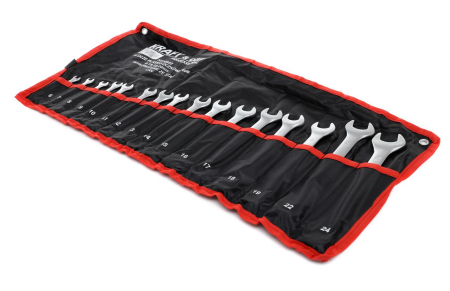 Set 16 chei fixe combinate 6-24mm 16bucati piese Chrome-Vanadium Cr-V (KD10932) [3]