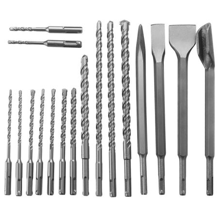 Set 17 burghie si dalta SDS+ (KD10068) [6]