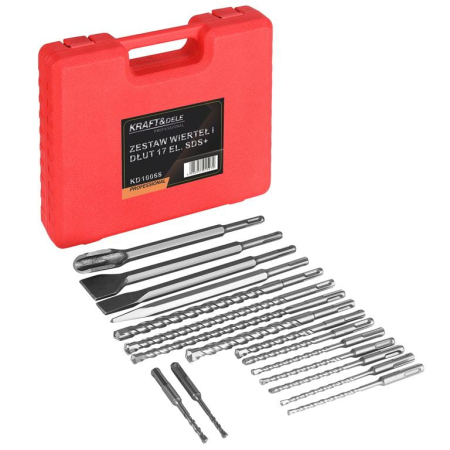 Set 17 burghie si dalta SDS+ (KD10068) [5]
