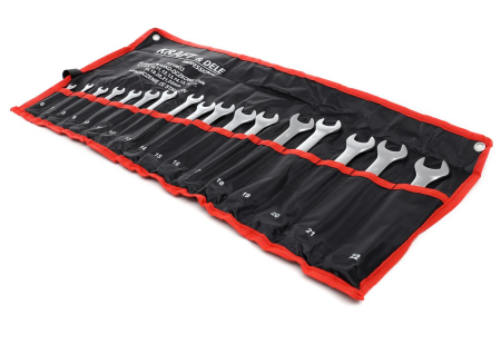 Set 17 chei fixe combinate 6-22mm 17bucati piese Chrome-Vanadium Cr-V (KD10933) [2]