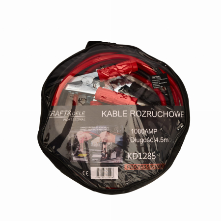 Set 2 cabluri de pornire auto 1000A 4,5m (KD1285) [5]