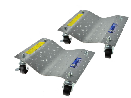 Altele - Set 2 role transport auto 680 kg bucata cu roti pivotante si frana (G02141)
