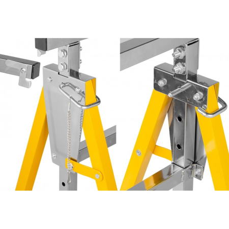 Set 2 suporti atelier reglabil 80-130cm capra stand suport de lucru (3026) [10]