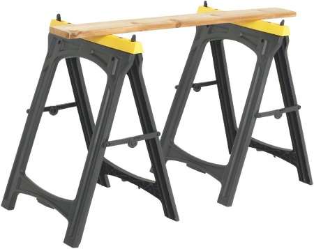 Produse noi (necategorizate) - Set 2 suporti suport standuri stand atelier pliabili stand de lucru, sarcina max.170kg (KD505)