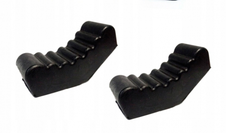 Set 2 suporti sustinere cu material protectie 2 sigurante suspendare tip capra 3 Tone auto, reglaj dinti 275-415mm (S10761) [4]