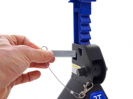 Set 2 suporti sustinere cu material protectie 2 sigurante suspendare tip capra 3 Tone auto, reglaj dinti 285-425mm (TA248) [1]