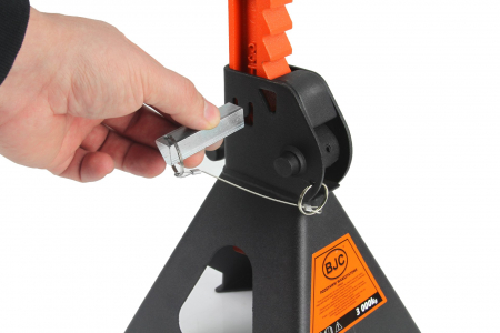 Set 2 suporti sustinere material protectie 2 sigurante tip capra 3 Tone auto, reglaj dinti 295-430mm (M80100) [1]