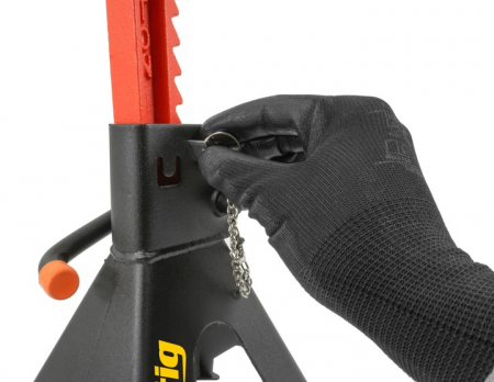 Set 2 suporti sustinere material protectie 2 sigurante tip capra 3 Tone auto, reglaj dinti 295-430mm (N3300) [6]