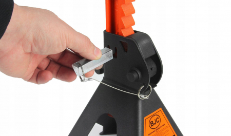 Set 2 suporti sustinere material protectie 2 sigurante tip capra 6 Tone auto, reglaj dinti 390-600mm (M80101) [2]