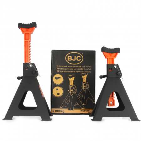 Set 2 suporti sustinere material protectie 2 sigurante tip capra 6 Tone auto, reglaj dinti 390-600mm (M80101) [3]