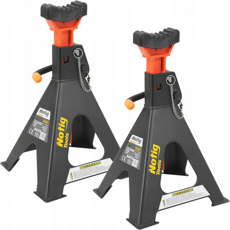 Set 2 suporti sustinere material protectie 2 sigurante tip capra 6 Tone auto, reglaj dinti 390-600mm (N3301) [7]