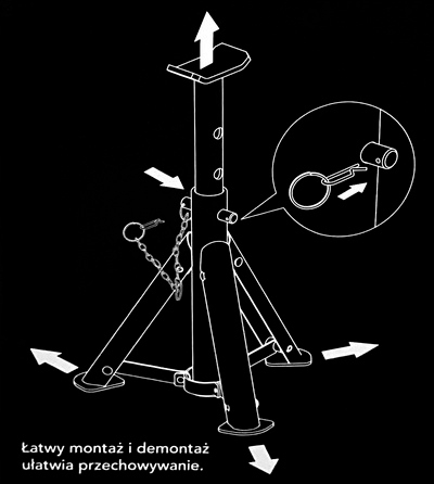 Set 2 suporti sustinere tip capre 2 Tone pliabile 245-365mm (V80090) [5]