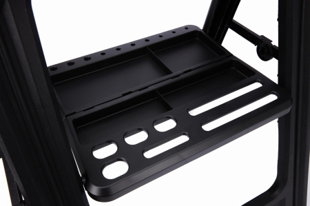 Set 2 suporturi de lucru (capre atelier) pliabile cu tava scule 170kg/buc (KD506) [3]