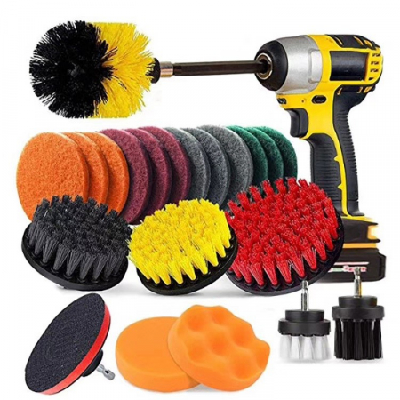 Accesorii taiere/slefuire/polizare/curatare - Set 22 piese perii de curatare si slefuire (S11023)