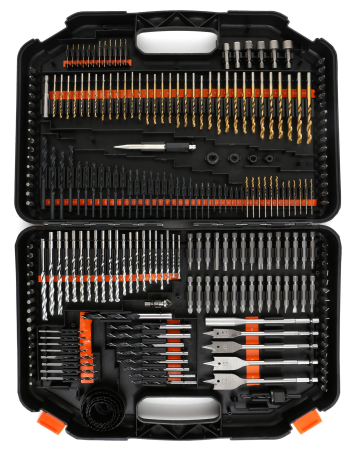 Set 246 piese burghi freze surubelnite biti accesorii (KD999) [8]