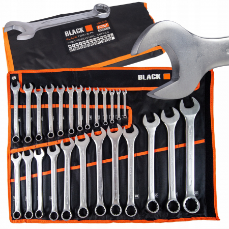 Set 25 chei fixe combinate 6-36mm 25bucati piese Chrome-Vanadium Cr-V (16008) [0]