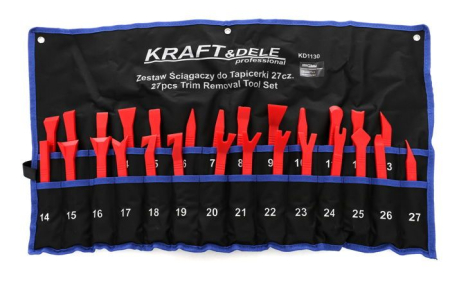 Altele - Set 27 buc de extractor extractoare cleme auto pentru tapițerie (KD1130)