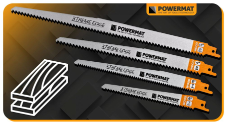 Set 28 panze fierastrau sabie lemn si metal prindere universala PM1374 (PM-ZBDP-28T) [6]