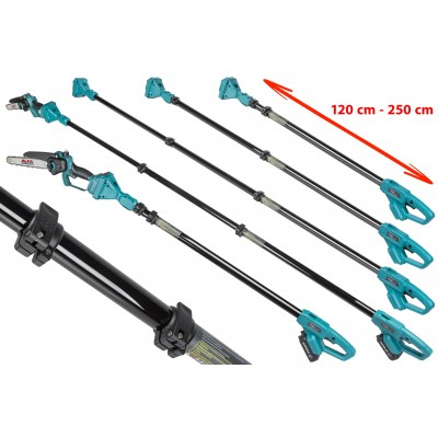 Set 2in1 drujba cu acumulator 21V de 8 inchi 20 cm cu prelungitor telescopic 250 cm (ALCD2B-21V+ALHP250) [2]