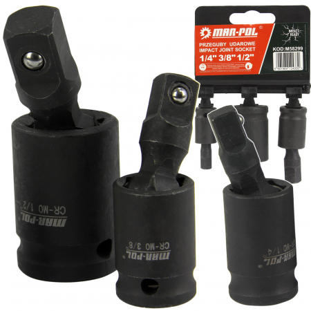 Chei auto speciale - Set 3 articulatii impact prelungitoare cardanice cu bila (M58299)