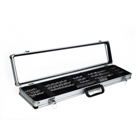 Set 3 burghie lungi 16 20 22mm x 500mm SDS Max + adaptor SDS+ pentru beton (TA4041) [3]