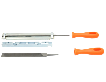 Set 3 instrumente pentru ascutit lant drujba cu pas 3/8 (DISKV33) [1]