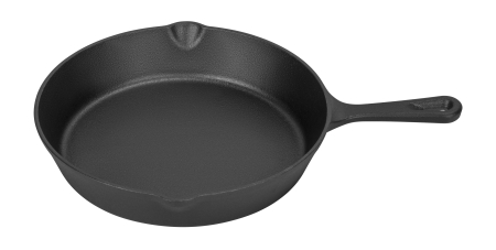 Set 3 tigai din fonta pentru prajit si gatit, dimensiuni 25,5–36,4 cm, compatibile cu inductie si gaz (KD4416) [3]
