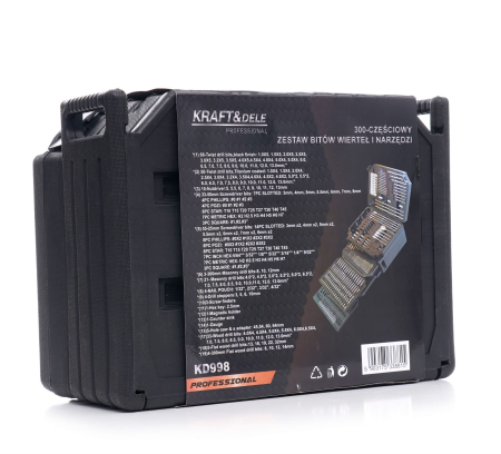 Set 300 piese burghie carote dalti biti (KD998) [4]