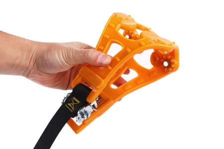 Set 4 benzi antiderapante auto dimensiune universala silicon x metal 93cm (KD5930) [8]