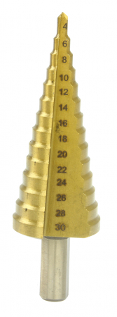 Set 4 burghie freza conica metal in trepte 4-32mm (M22320) [7]