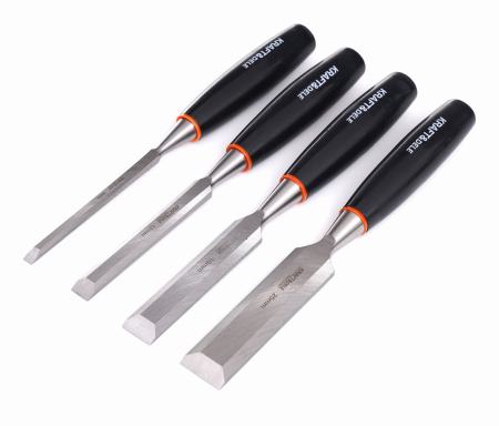 Set 4 dalti 230mm 6-25mm cu maner lemn (KD11773) [3]