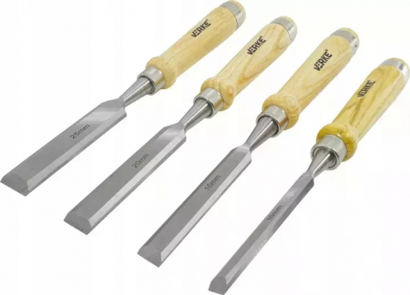 Set 4 dalti 290mm 10-25mm cu maner lemn (V05078) [2]
