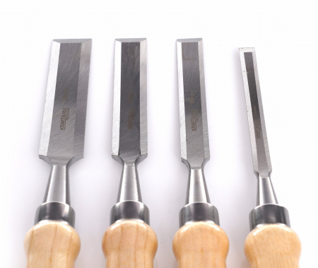 Set 4 dalti dulgher 290mm 10-25mm cu maner lemn (KD11771) [1]