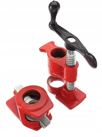 Set 4 menghine cleme tamplarie prelucrare lemn teava tub 3/4 [2]