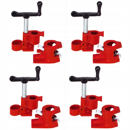 Menghina fixare - Set 4 menghine cleme tamplarie prelucrare lemn teava tub 34 PM1389 (PM-SSR-50TN)