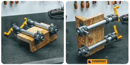 Set 4 menghine cleme tamplarie prelucrare lemn teava tub 34 PM1389 (PM-SSR-50TN) [16]