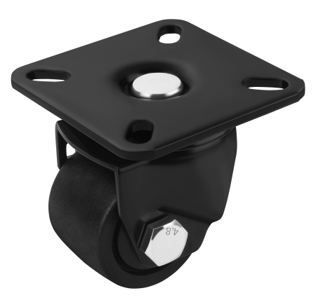 Set 4 roti pivotante 50 mm cu frana si capacitate totala 1200 kg (KD3626) [5]