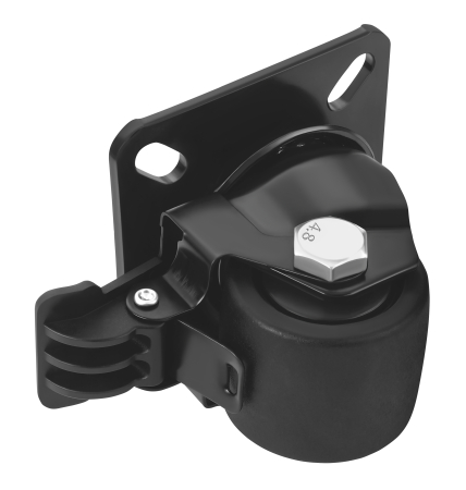 Set 4 roti pivotante 50 mm cu frana si capacitate totala 1200 kg (KD3626) [2]
