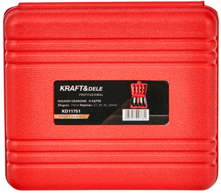 Set 4 tubulare lungi impact jante aliaj cu protectie cauciuc 17-22mm (KD11751) [10]