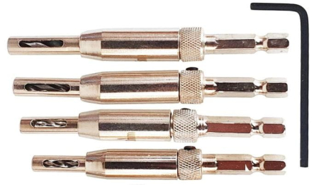 Altele - Set 5 burghie autocentrante (KD11209)