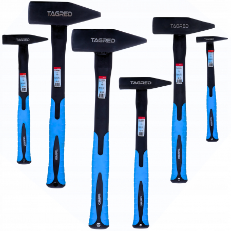 Scule de mana - Set 5 ciocan maner fibra de sticla 100g-2kg (TA1422)