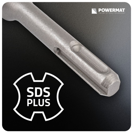 Set 5 dalti SDS Plus pentru beton si caramida 250mm PM1490 (PM-ZD-5T) [19]