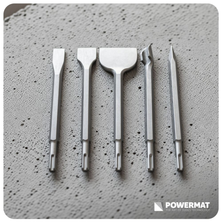 Set 5 dalti SDS Plus pentru beton si caramida 250mm PM1490 (PM-ZD-5T) [17]