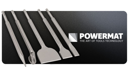 Set 5 dalti SDS Plus pentru beton si caramida 250mm PM1490 (PM-ZD-5T) [15]