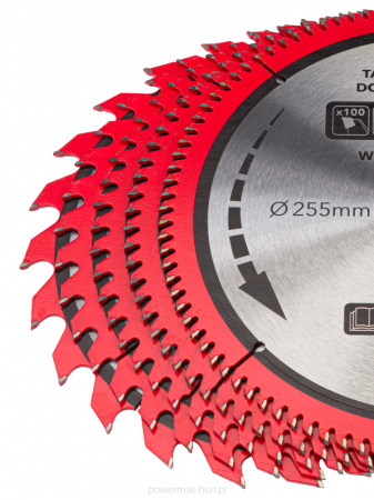 Set 5 discuri panze fierastrau circular lemn 255mm 30mm  (RTZTWD0082) [20]