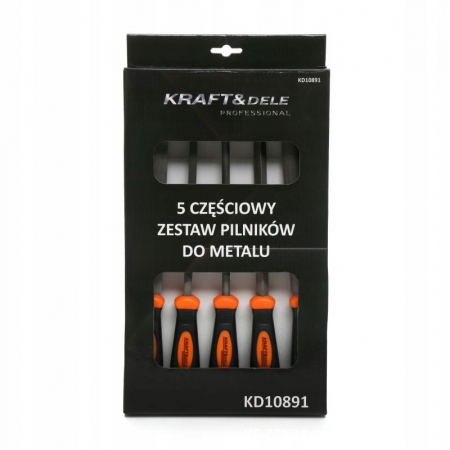 Set 5 pile pentru metal raspile cu maner ergonomic slefuire razuire (KD10891) [2]