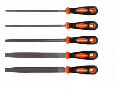 Set 5 pile pentru metal raspile cu maner ergonomic slefuire razuire (KD10891) [1]