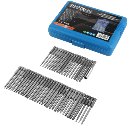 Produse noi (necategorizate) - Set 50 de biti imbus torx M lungi pentru bormasina de 75 mm (KD11865)