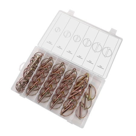 Set 50 de stifturi cu arc, sigurante, 50 piese (KD11799) [5]