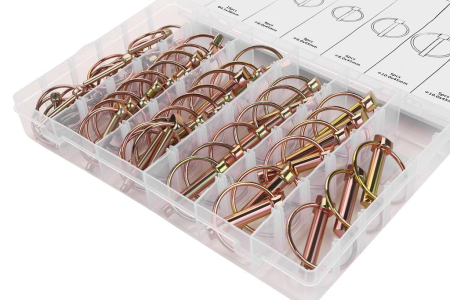 Set 50 de stifturi cu arc, sigurante, 50 piese (KD11799) [4]